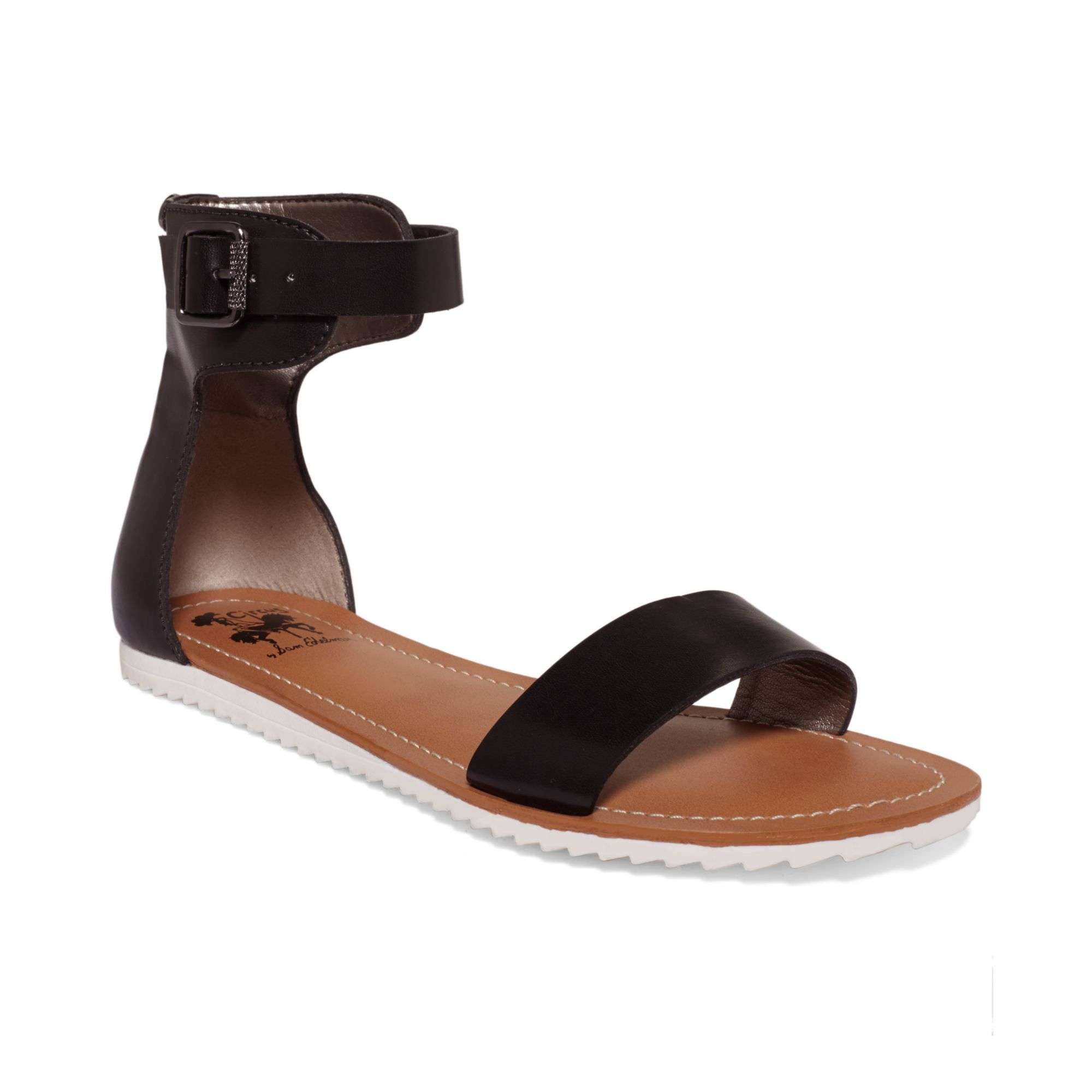 circus black sandals