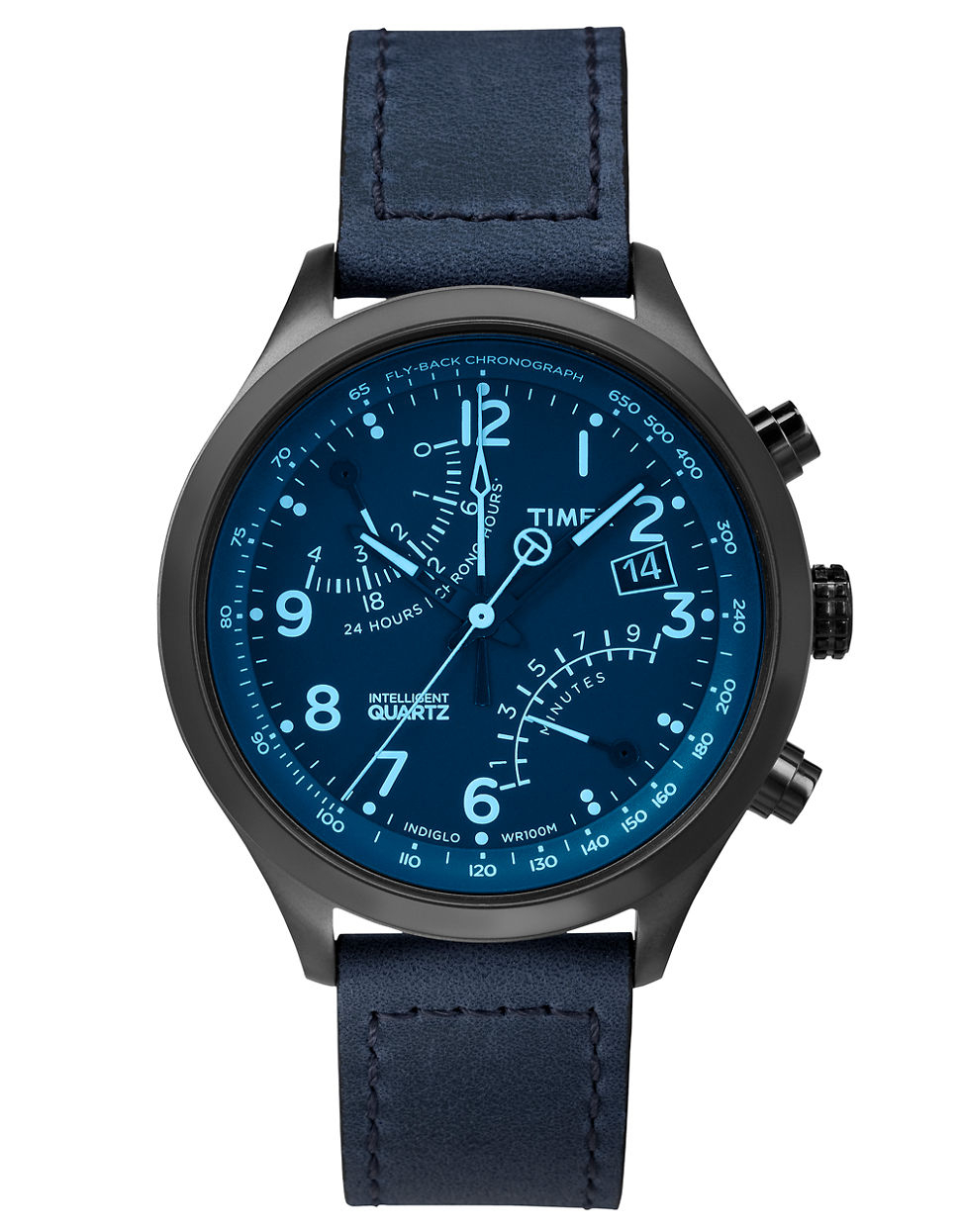 timex intelligent quartz flyback chronograph