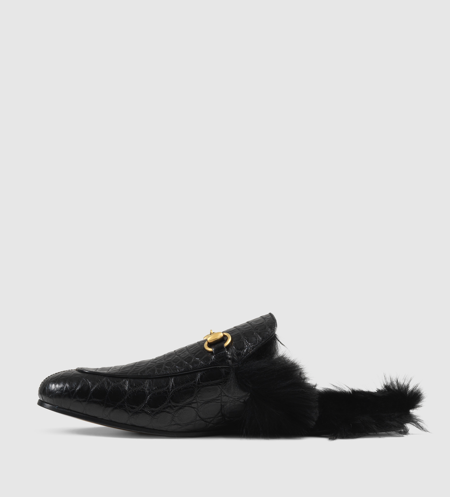 gucci crocodile slippers