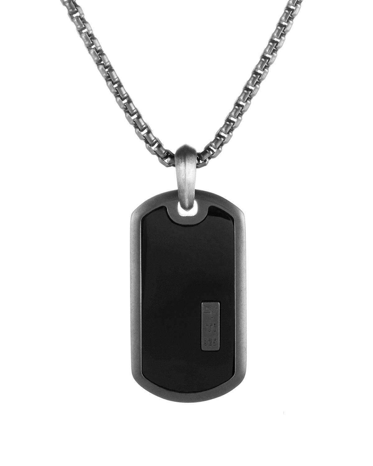 david yurman titanium necklace