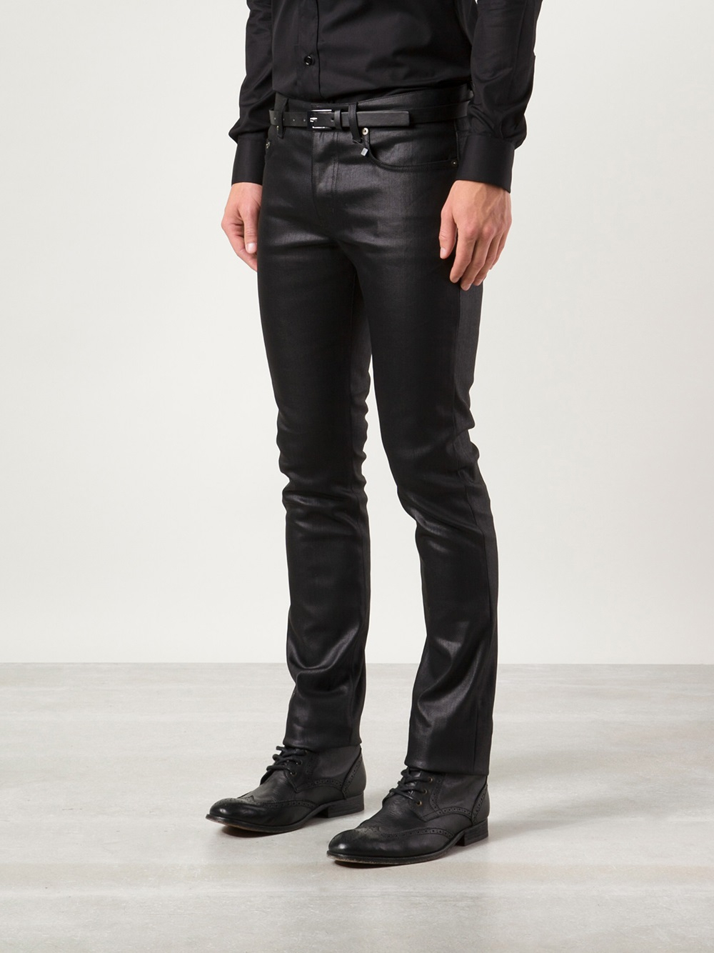 Saint Wax Denim Jeans in Black for Men Lyst