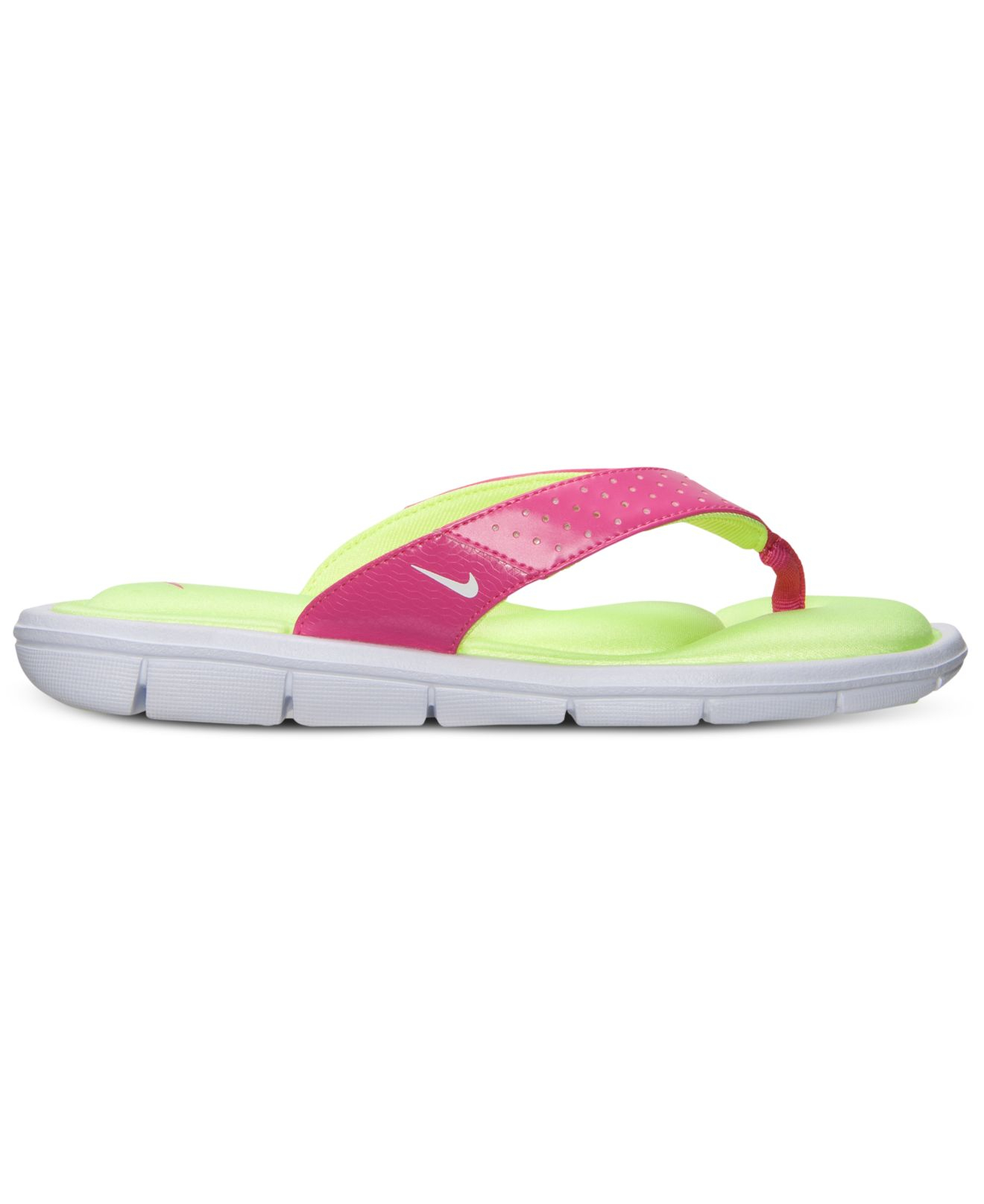 nike women's comfort thong sandals from finish line