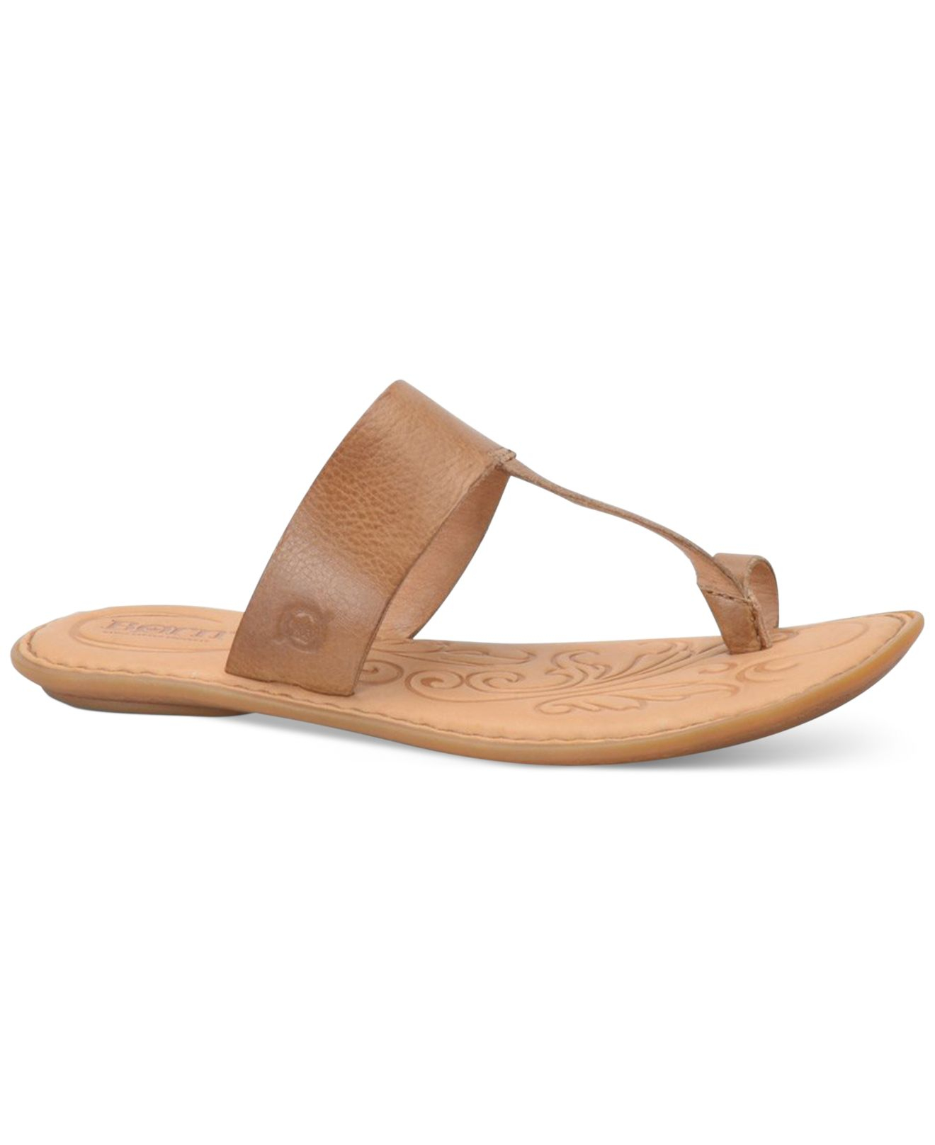 Born Kristine Toe Thong Sandals in Natural Lyst
