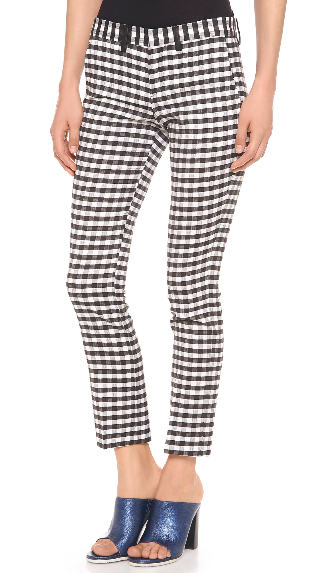 Lyst - Each X Other Gingham Pants in Black