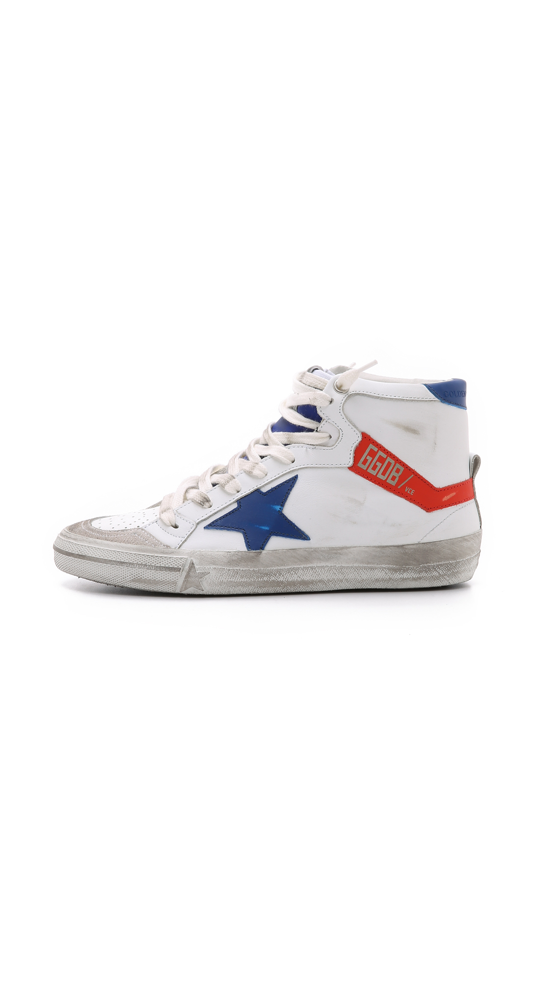 golden goose red and blue