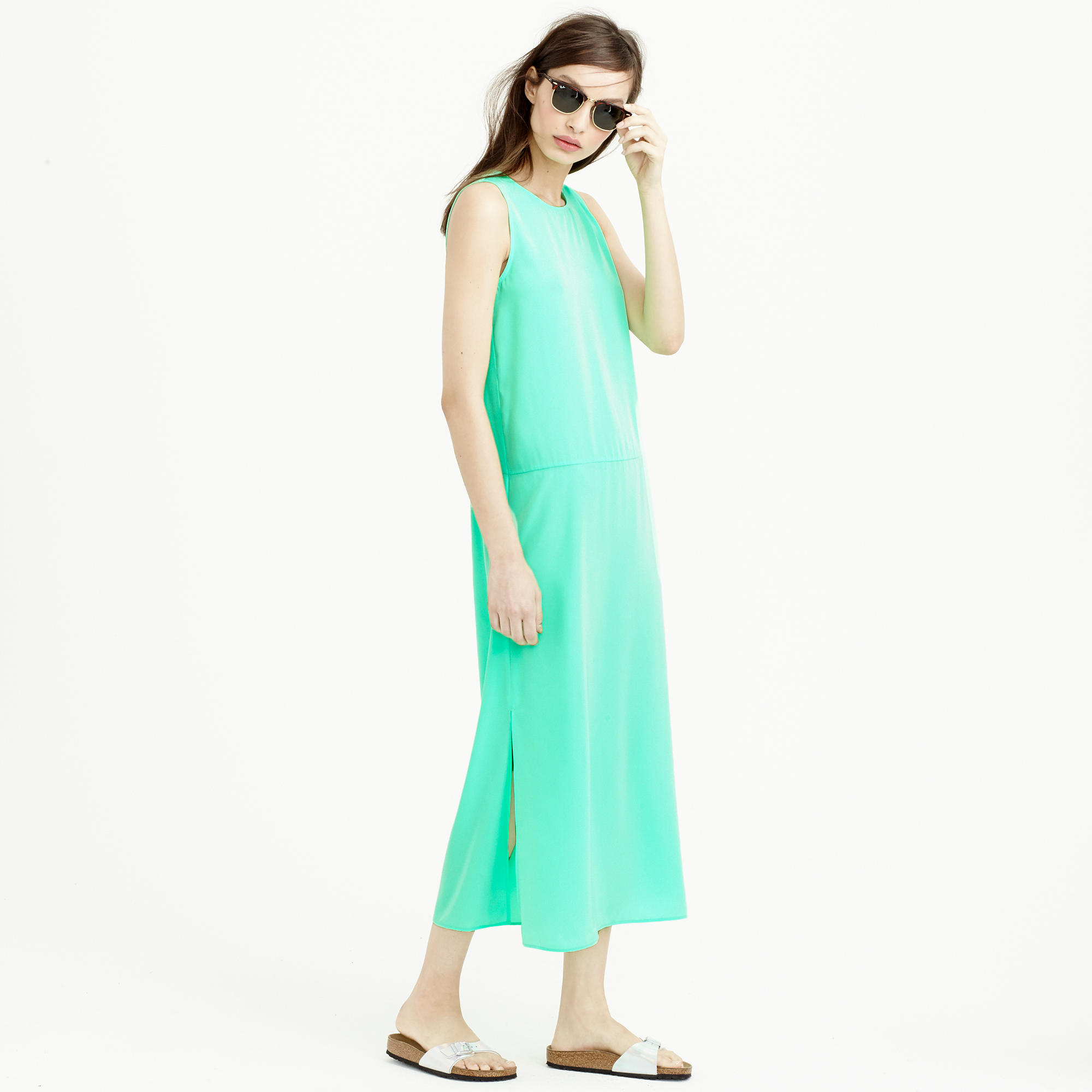 j crew tank dress