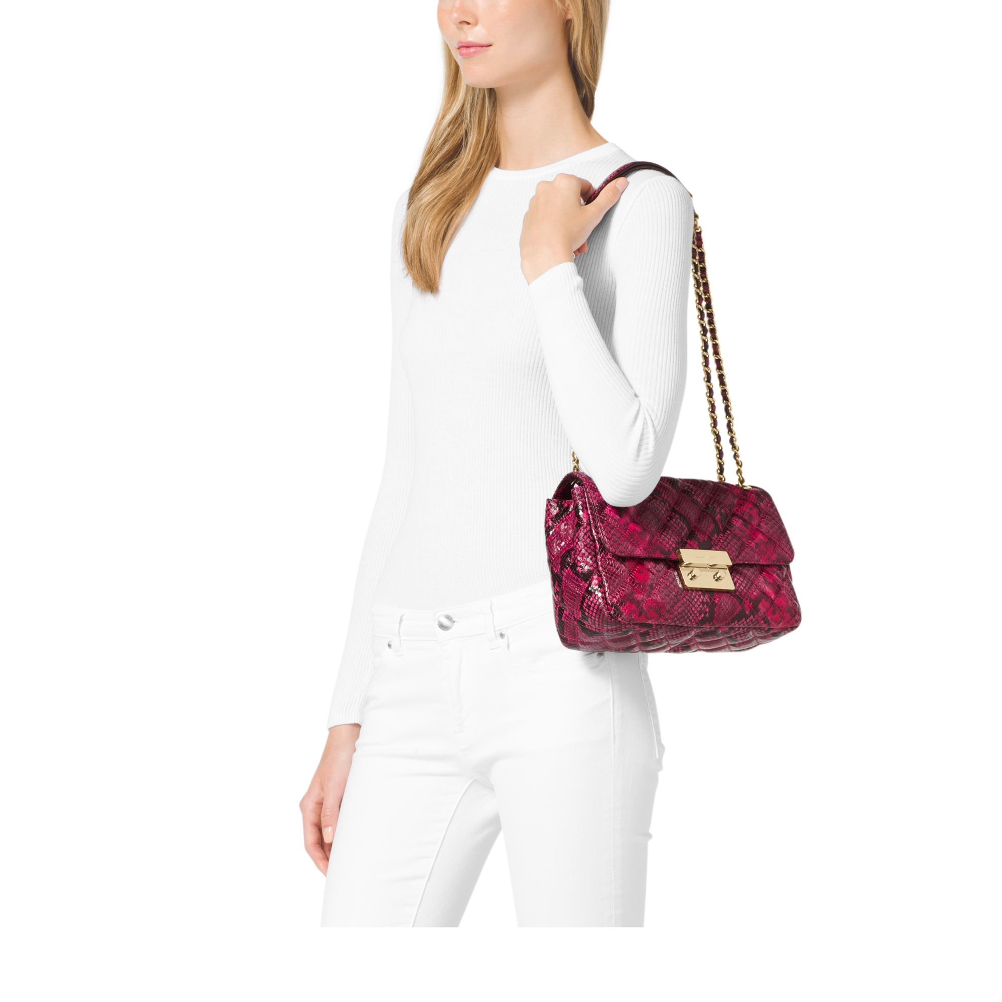 michael kors sloan quilted