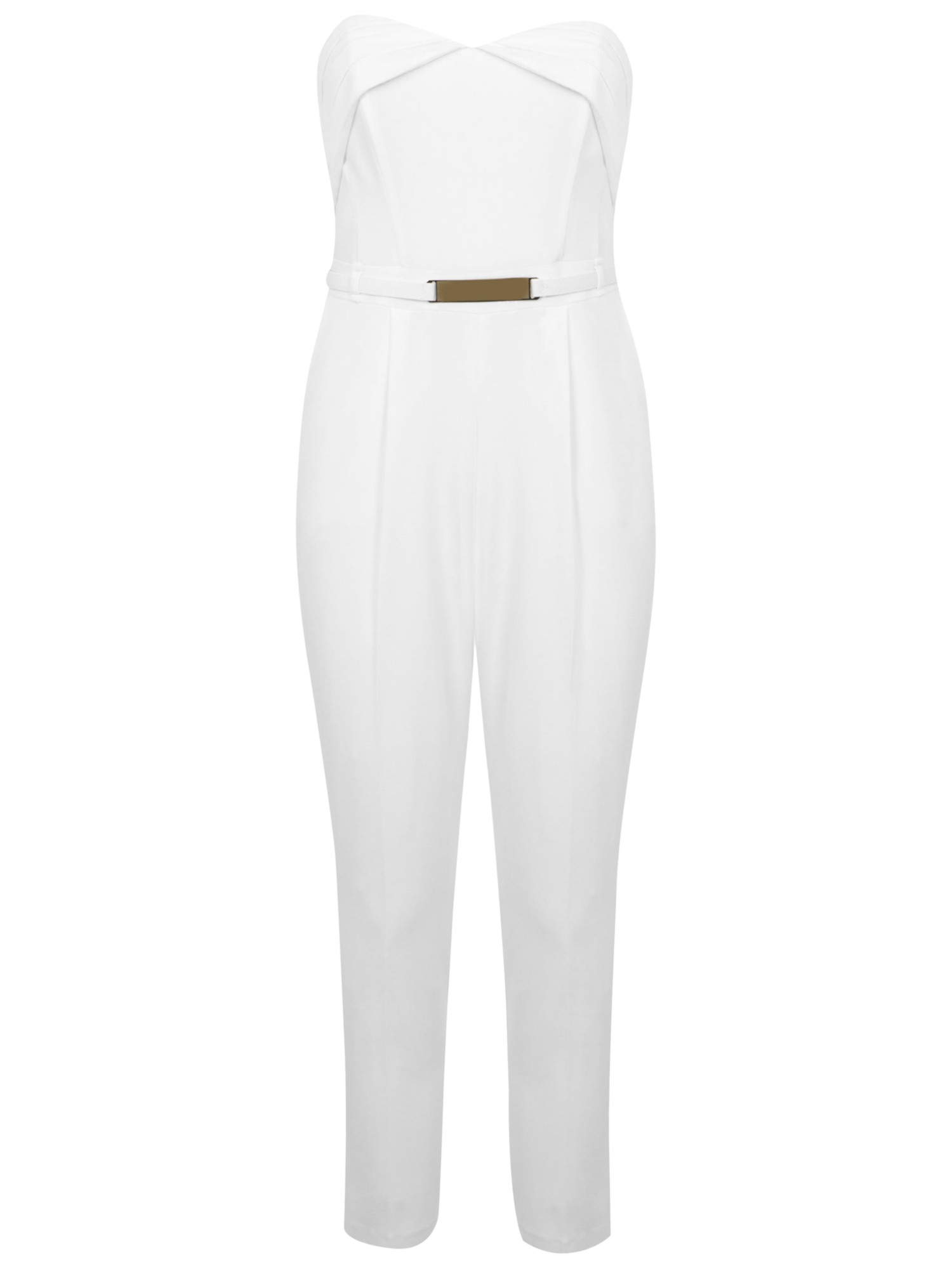 miss selfridge white playsuit