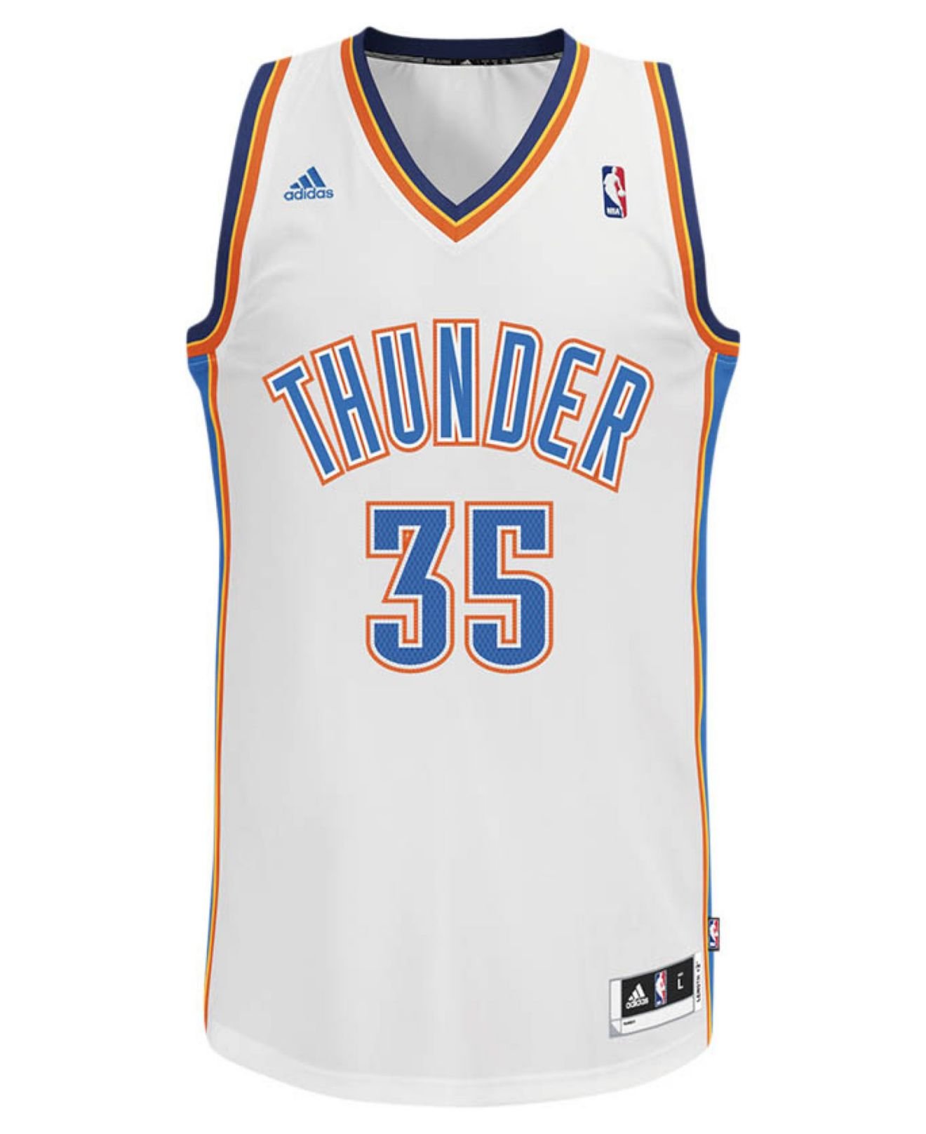 Adidas Men's Oklahoma City Thunder Kevin Durant Jersey in ...