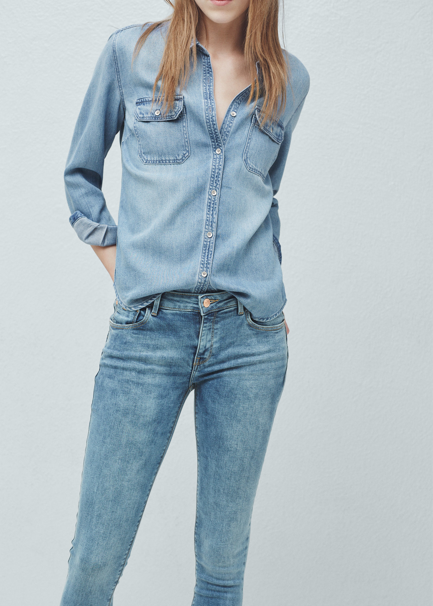 mango basic pants
