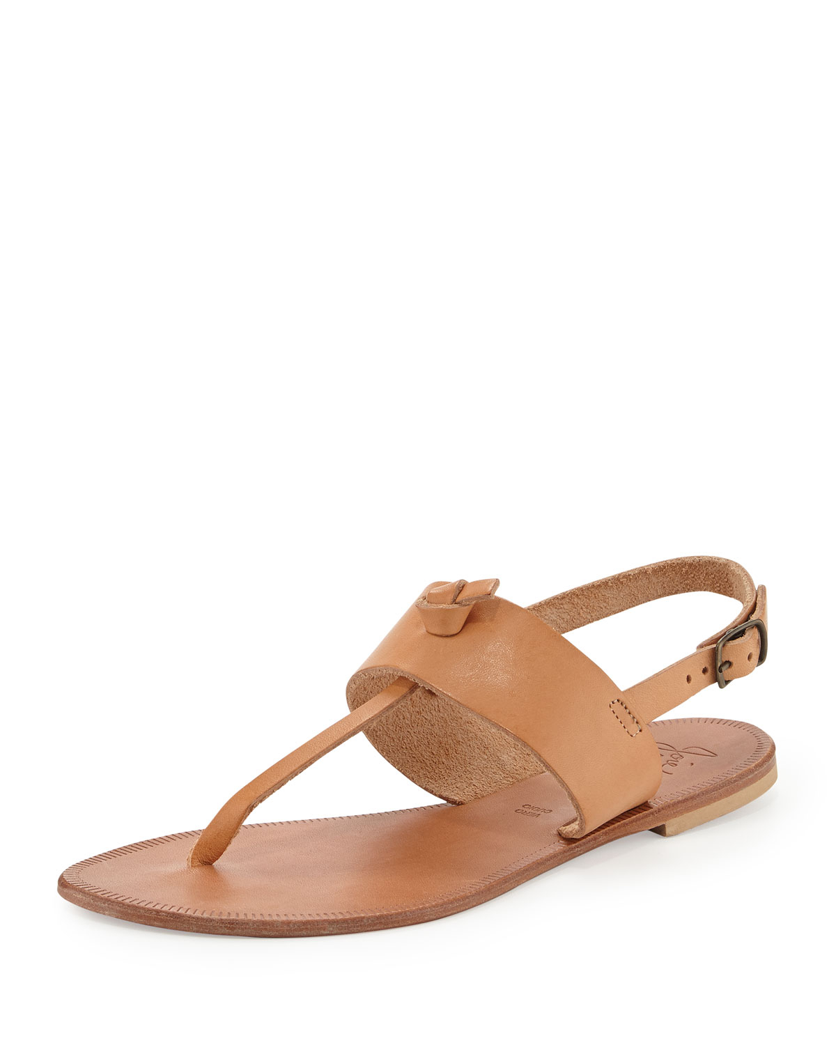 knot thong sandals