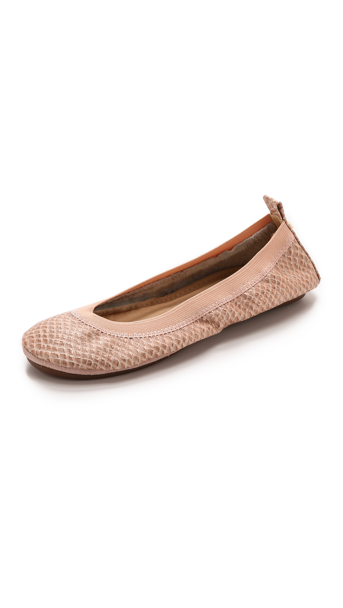 yosi samra pink ballet flats