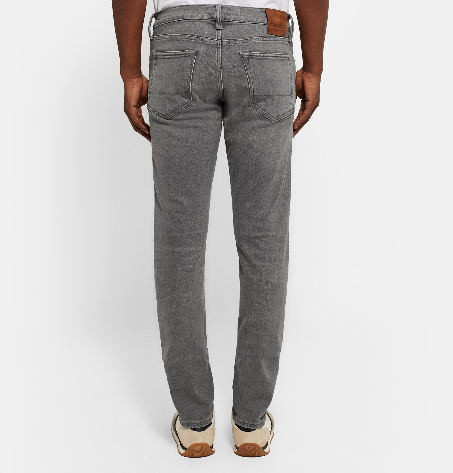 tom ford grey jeans