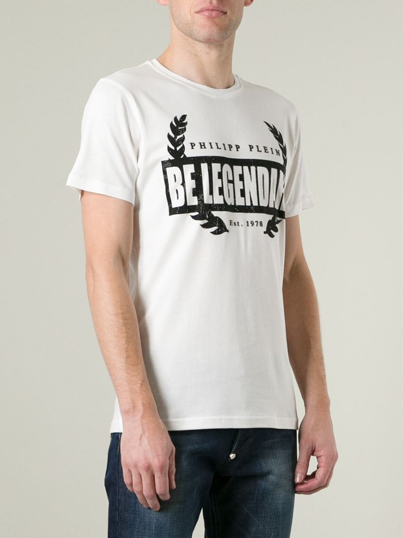 philipp plein white t shirt