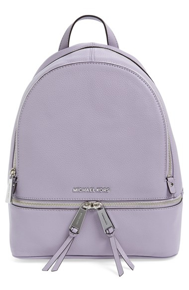 michael kors lavender backpack