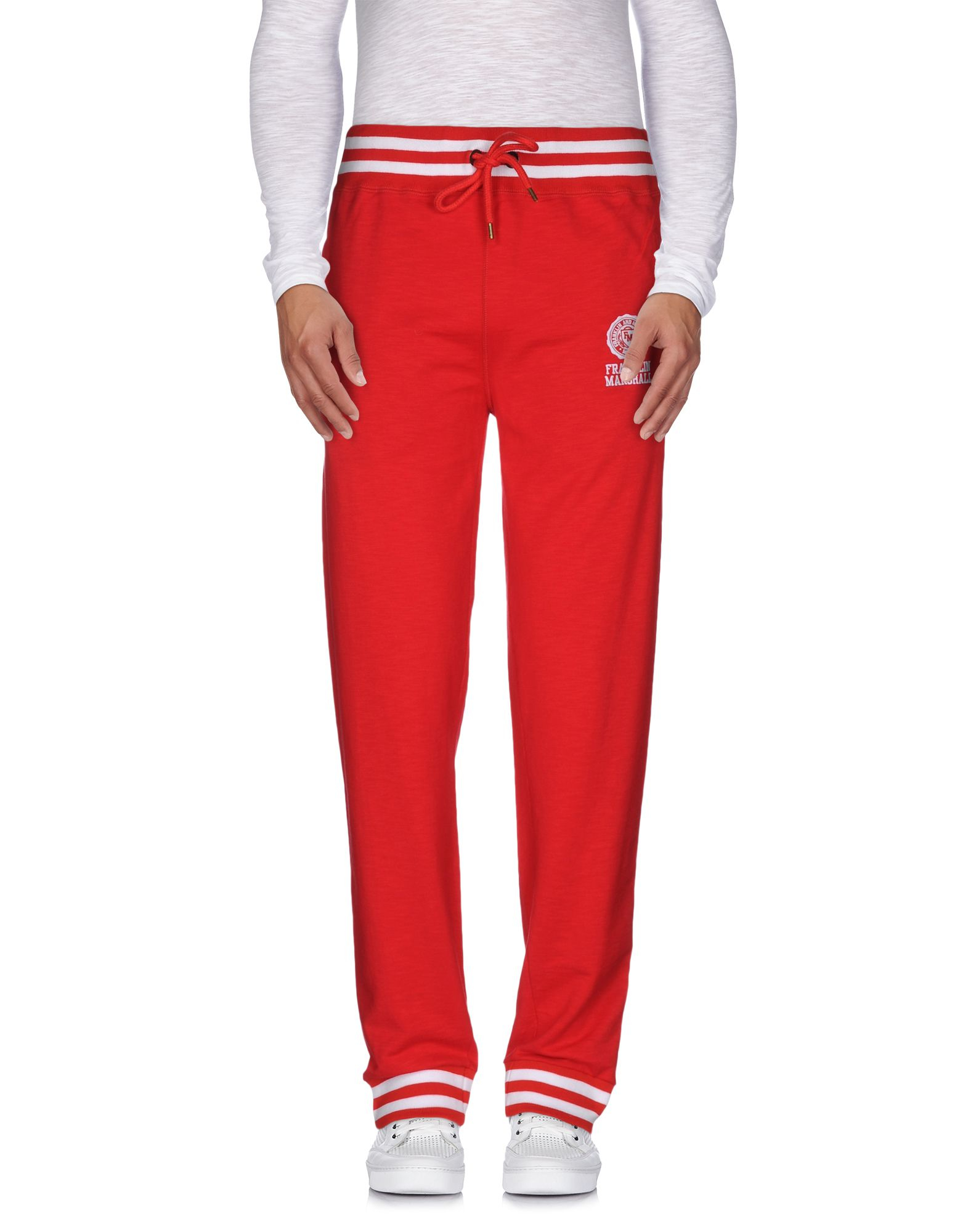 Franklin & marshall Casual Trouser in Red for Men | Lyst