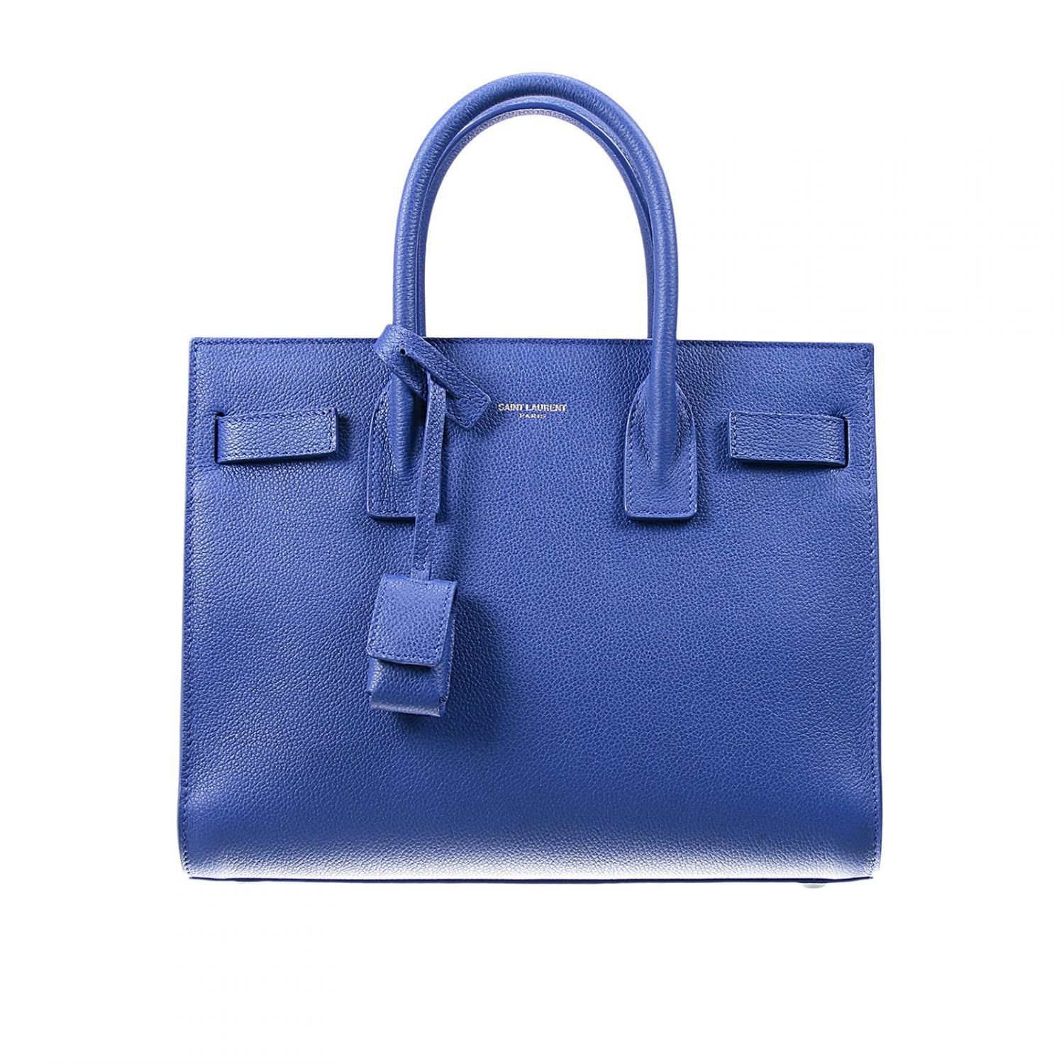 saint laurent blue tote