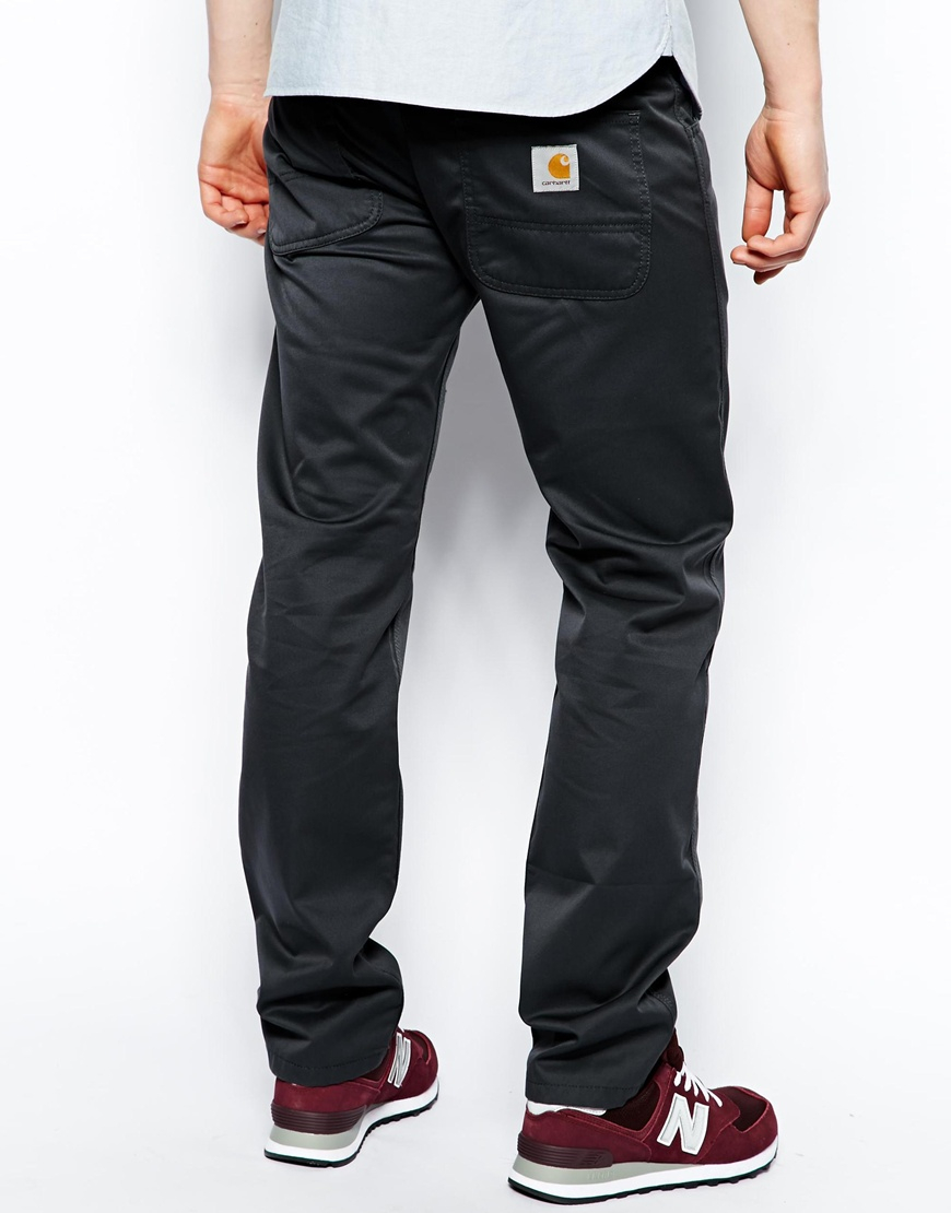 Carhartt Skill Pant Slim Fit in Gray for Men | Lyst