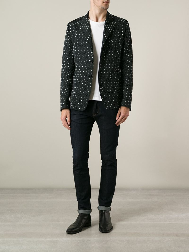 Polka Dot Blazer