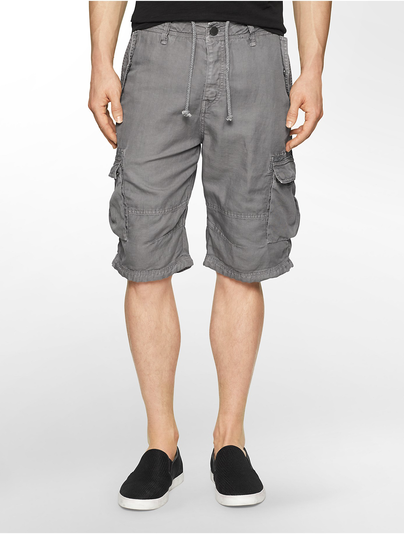 calvin klein sweatpant shorts