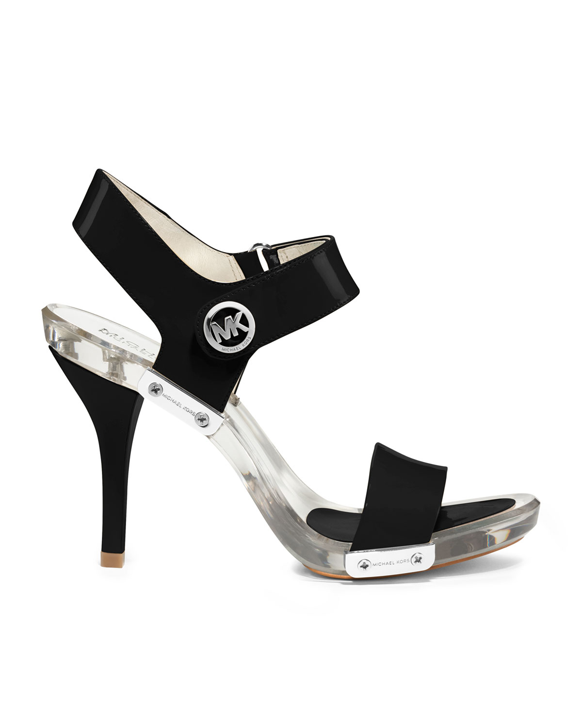 michael kors clear sandals