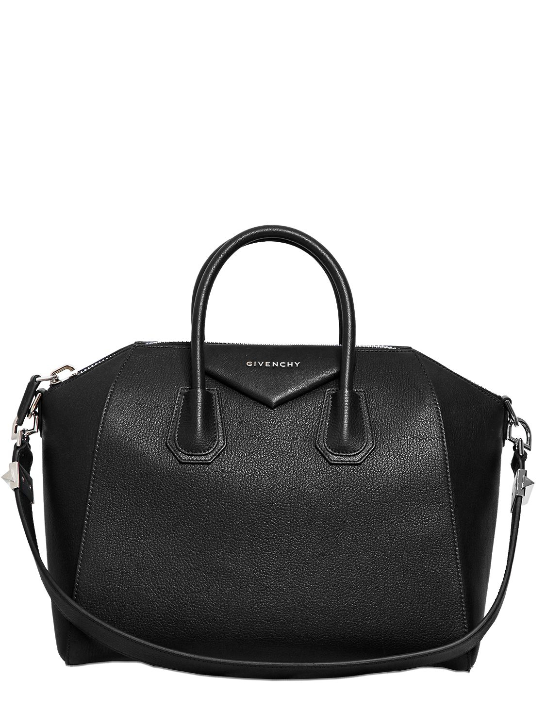 Givenchy Medium Antigona Grained Leather Bag in Black - Lyst