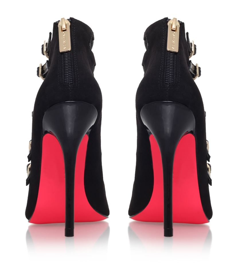 Carvela Kurt Geiger Angel Multi strap Court in Black Lyst UK