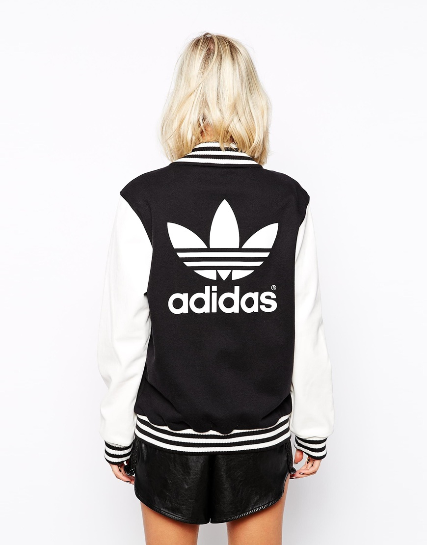 adidas baseball jacket ladies