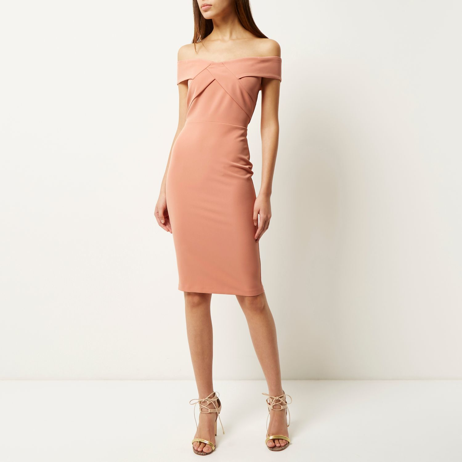 Island bodycon dress pink river bright midi ebay Pages black river bright pink island midi dress bodycon size chart and