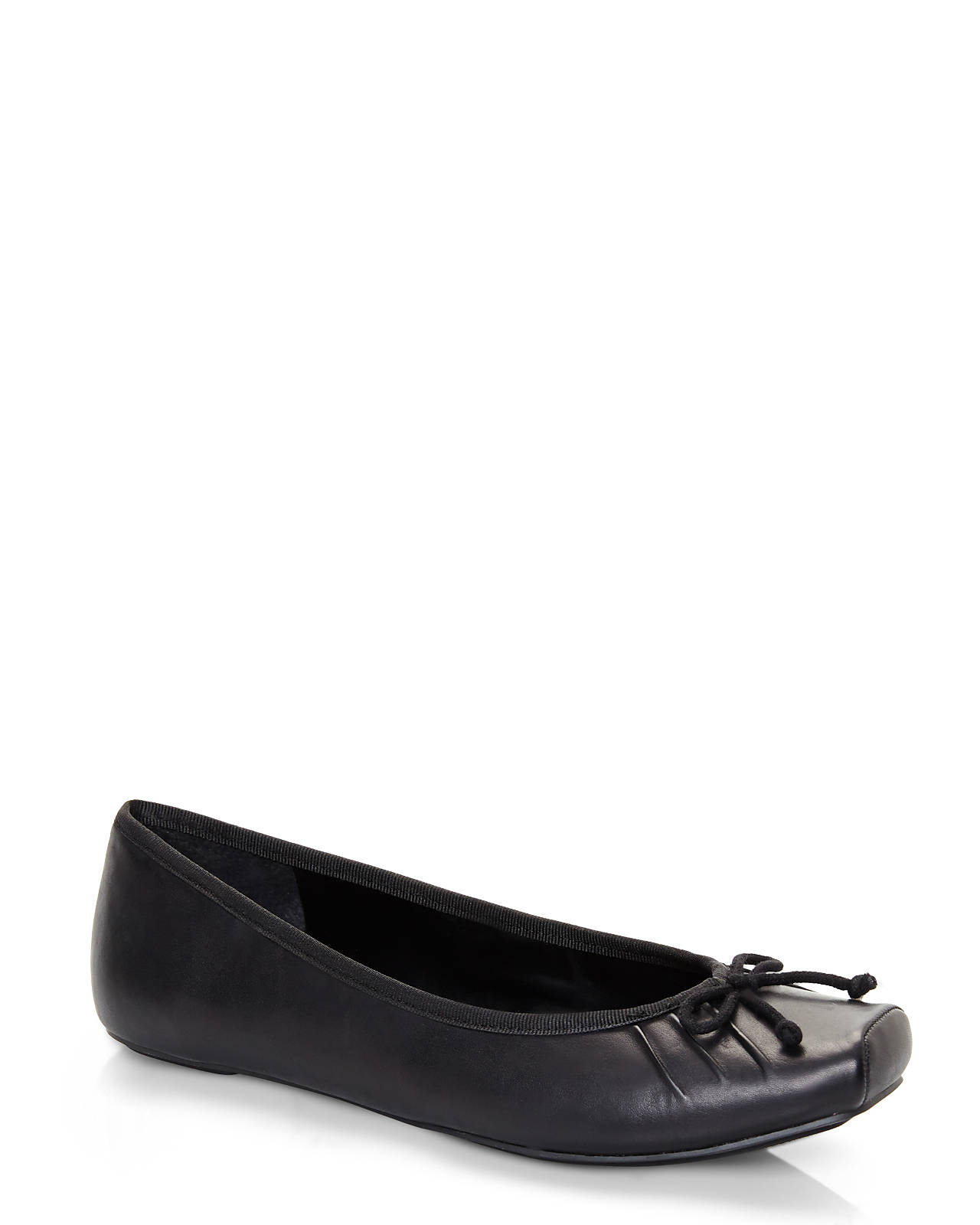 Lyst - Jessica Simpson Black Leve Ballet Flats in Black