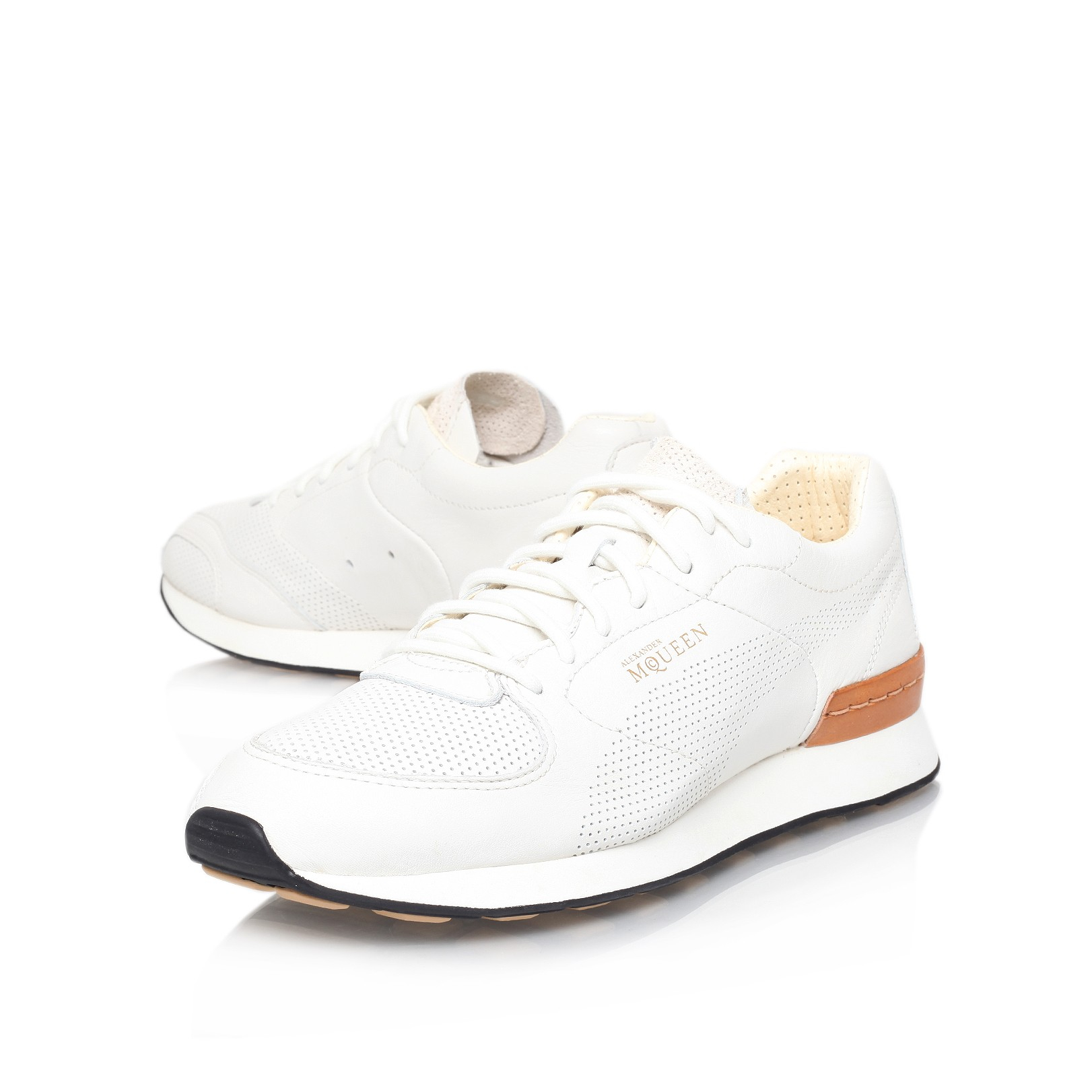 alexander mcqueen white puma trainers