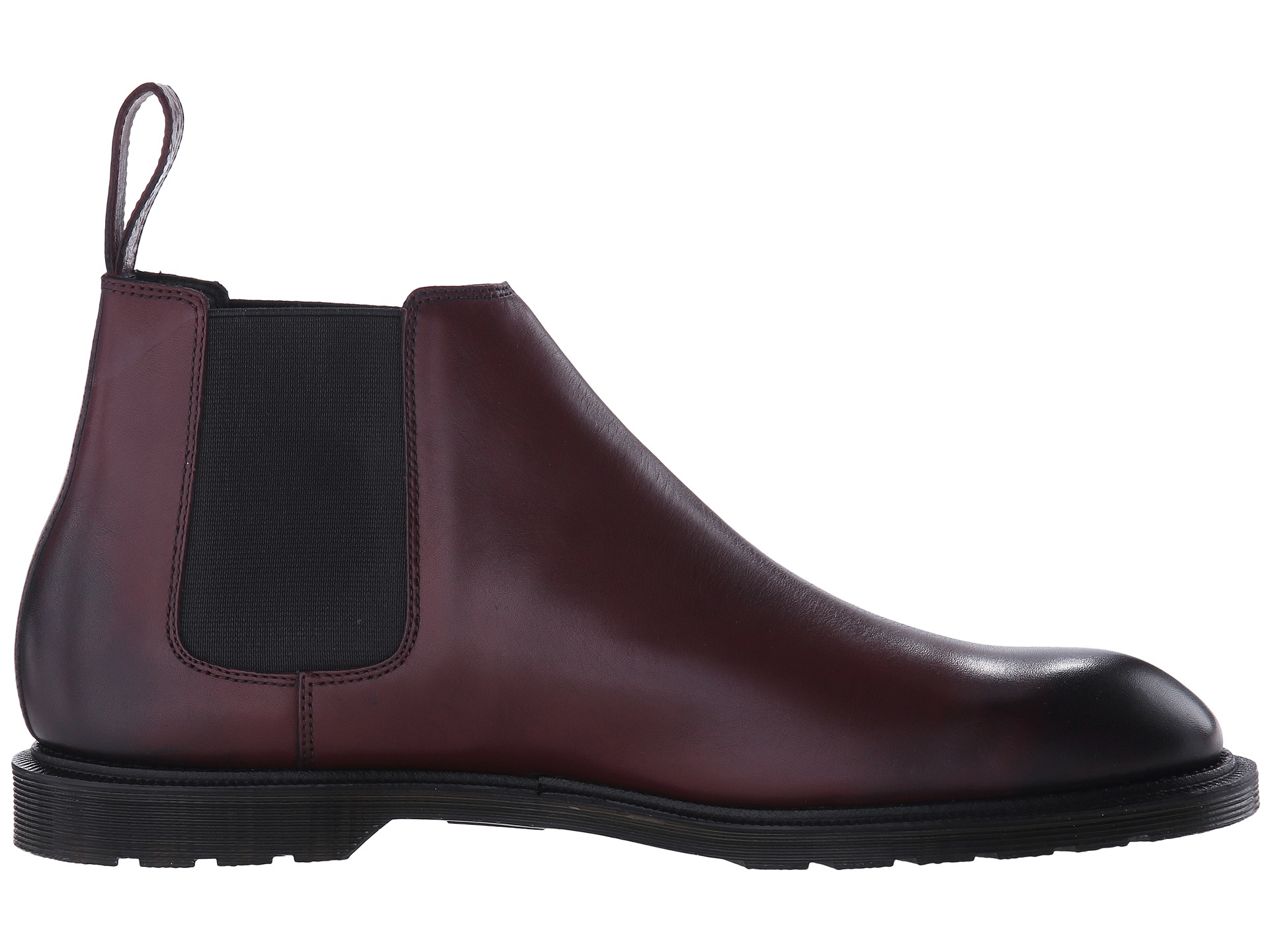 dr martens wilde temperley boots in cherry red