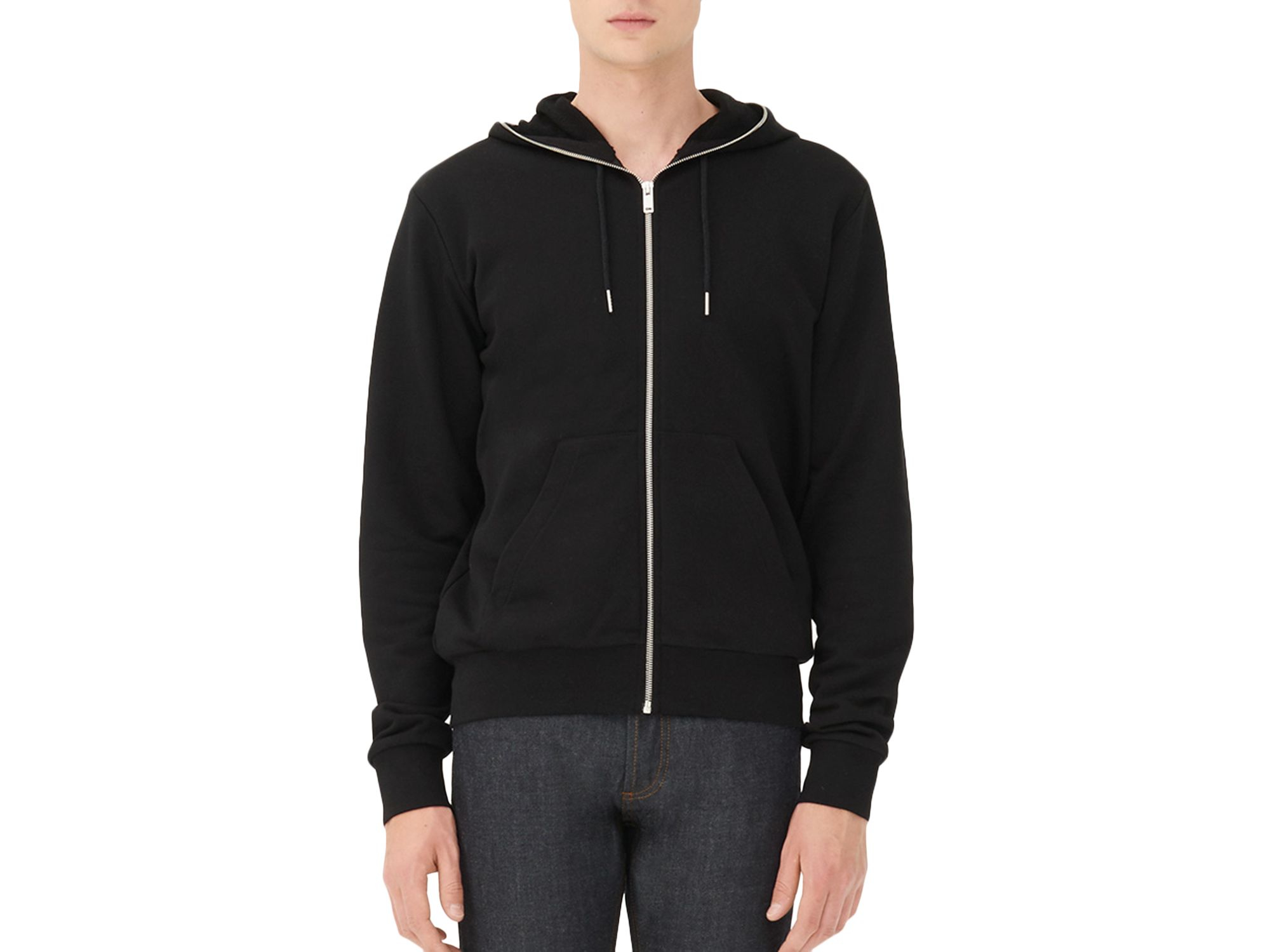 sandro black hoodie