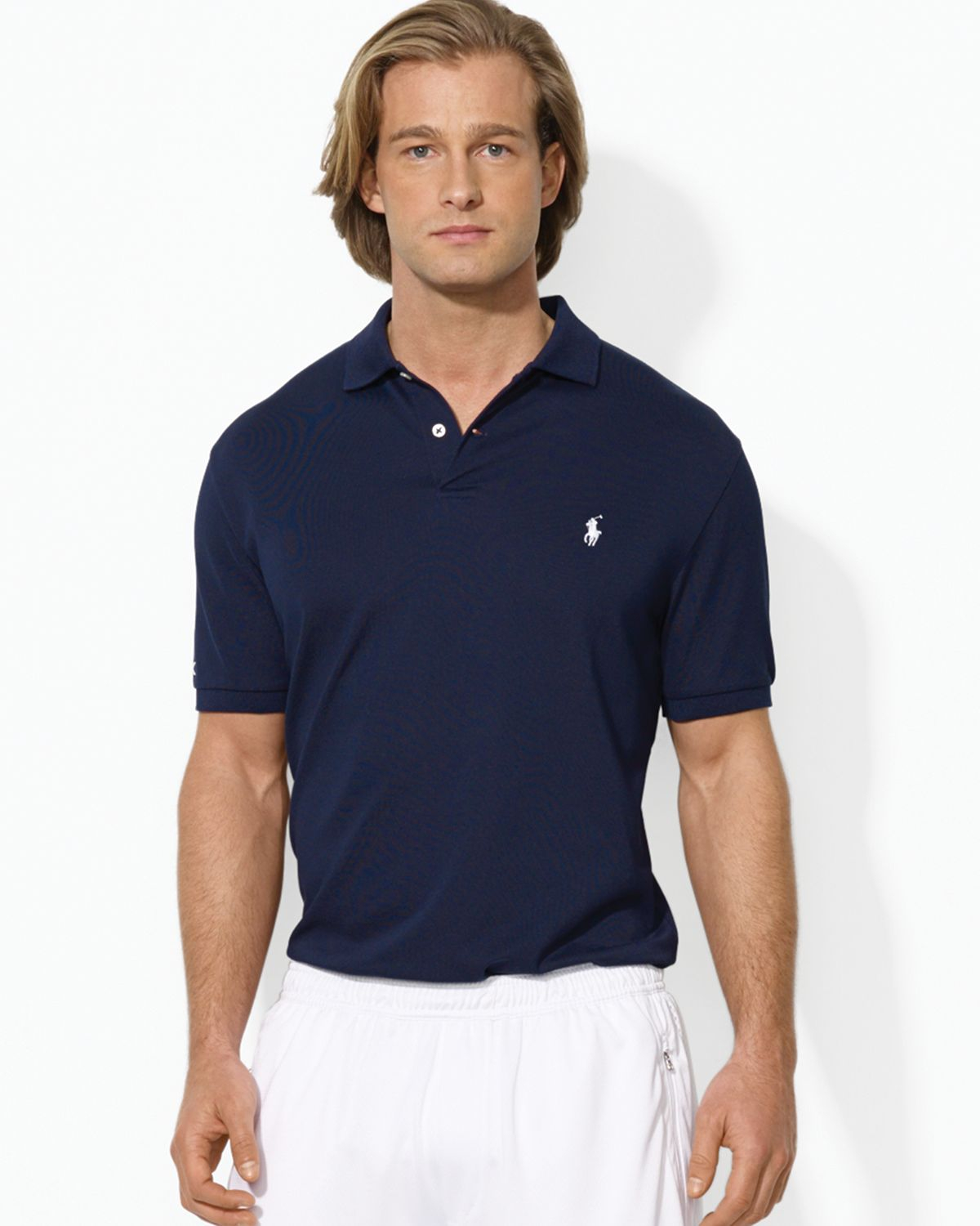 Ralph Lauren Polo Performance Polo Shirt in Blue for Men | Lyst