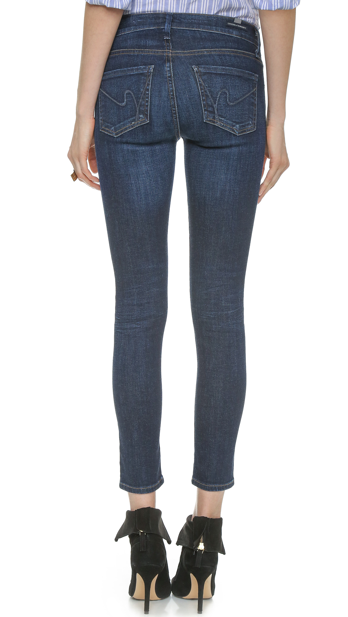 Citizens Of Humanity Avedon Ankle Skinny Jeans Icon In Blue Lyst Citizens Of Humanity Avedon Ankle Skinny Jeans Icon In Blue Lyst