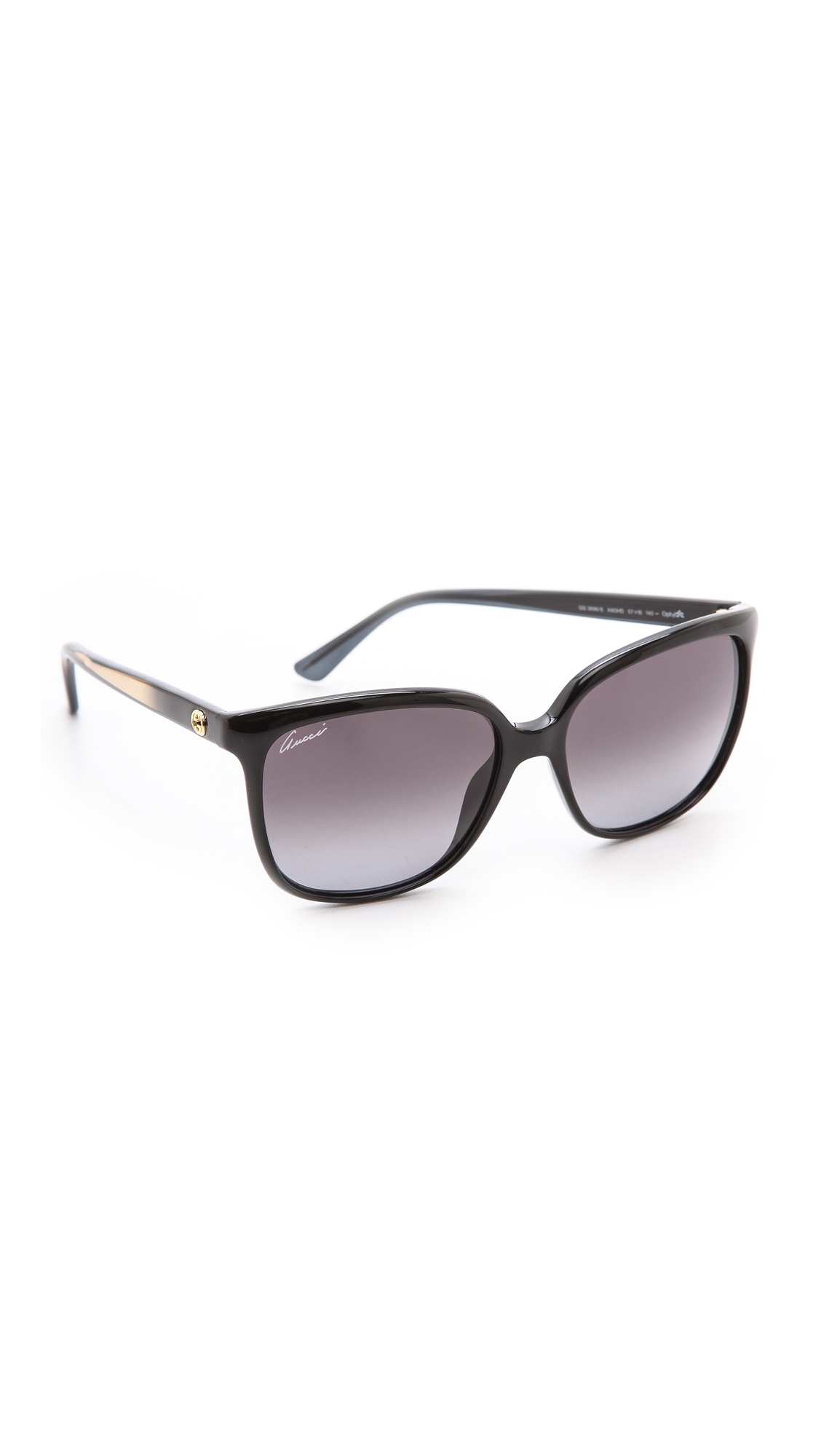 gucci square gradient sunglasses