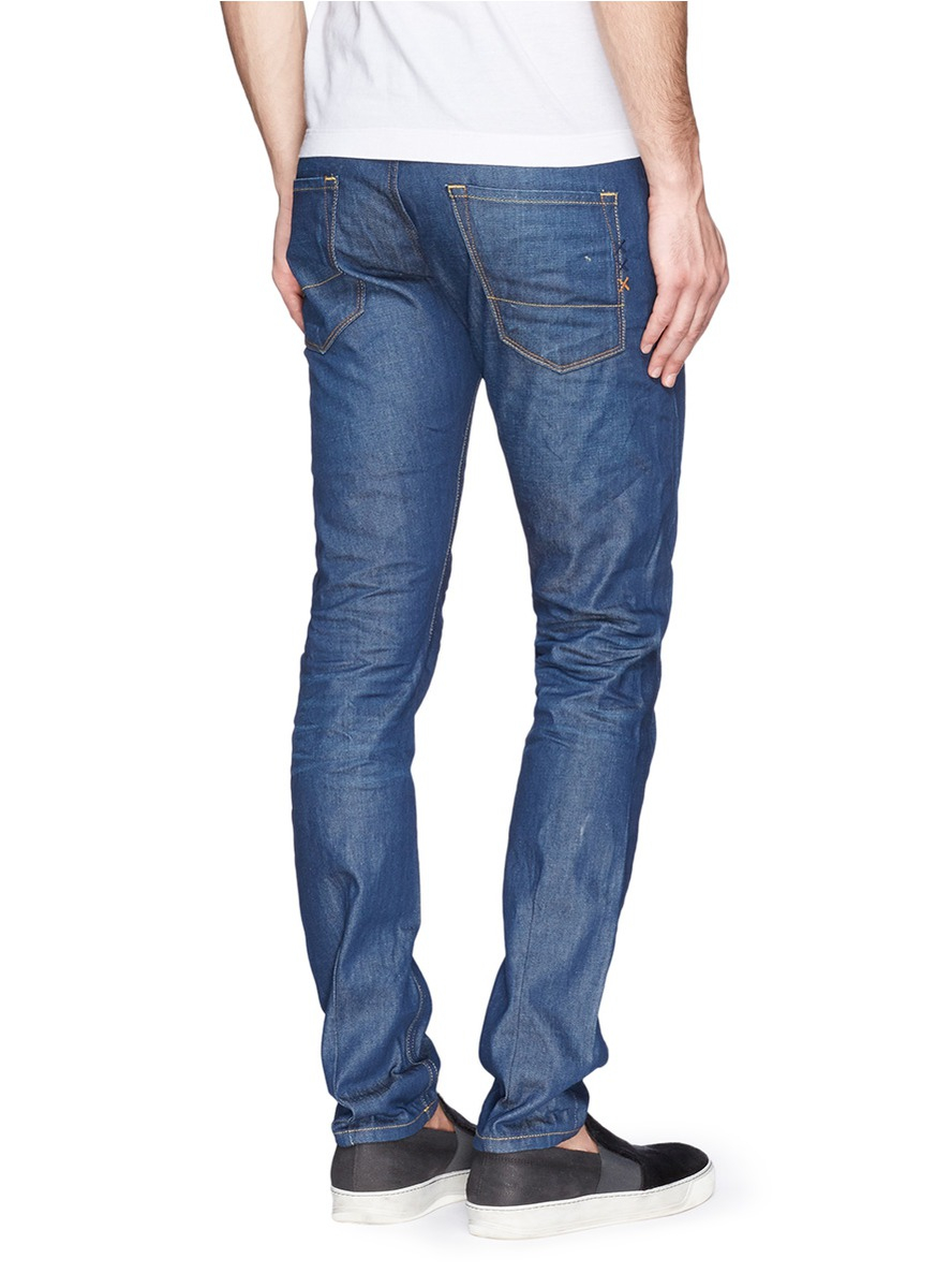 Scotch & Soda Phaidon Super Slim-fit Jeans in Blue for Men - Lyst