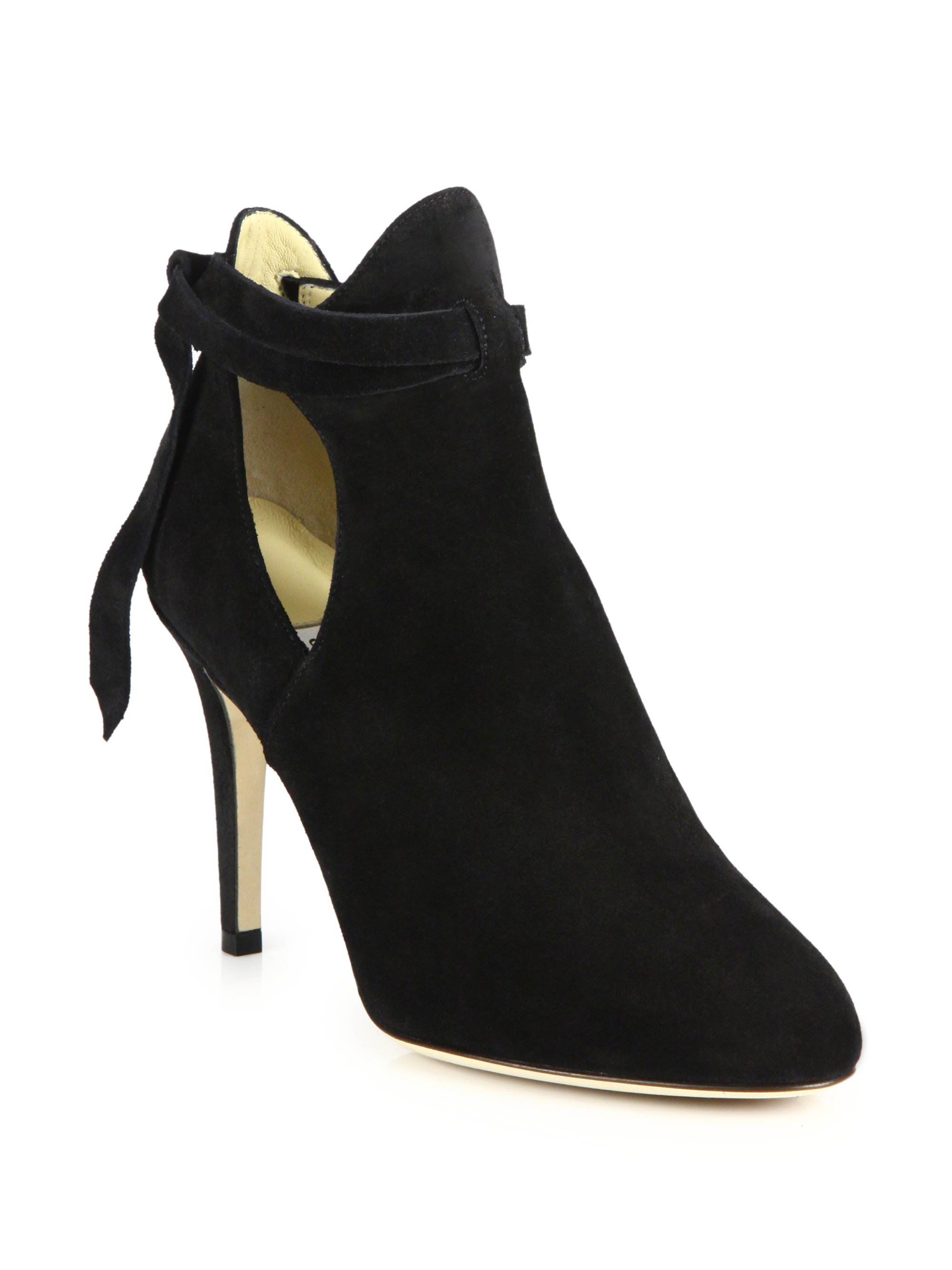 jimmy choo black booties