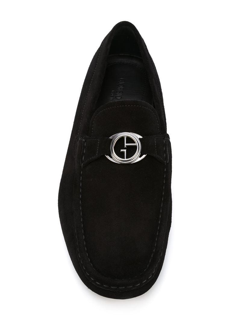 giorgio armani driving shoes