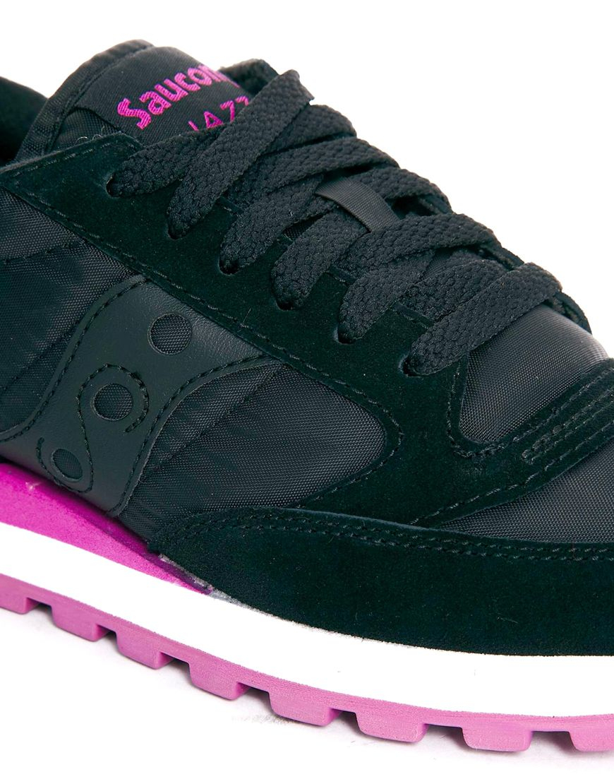 saucony jazz black