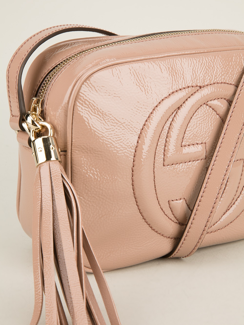 Gucci Soho Disco Crossbody in Nude - More Than You Can Imagine