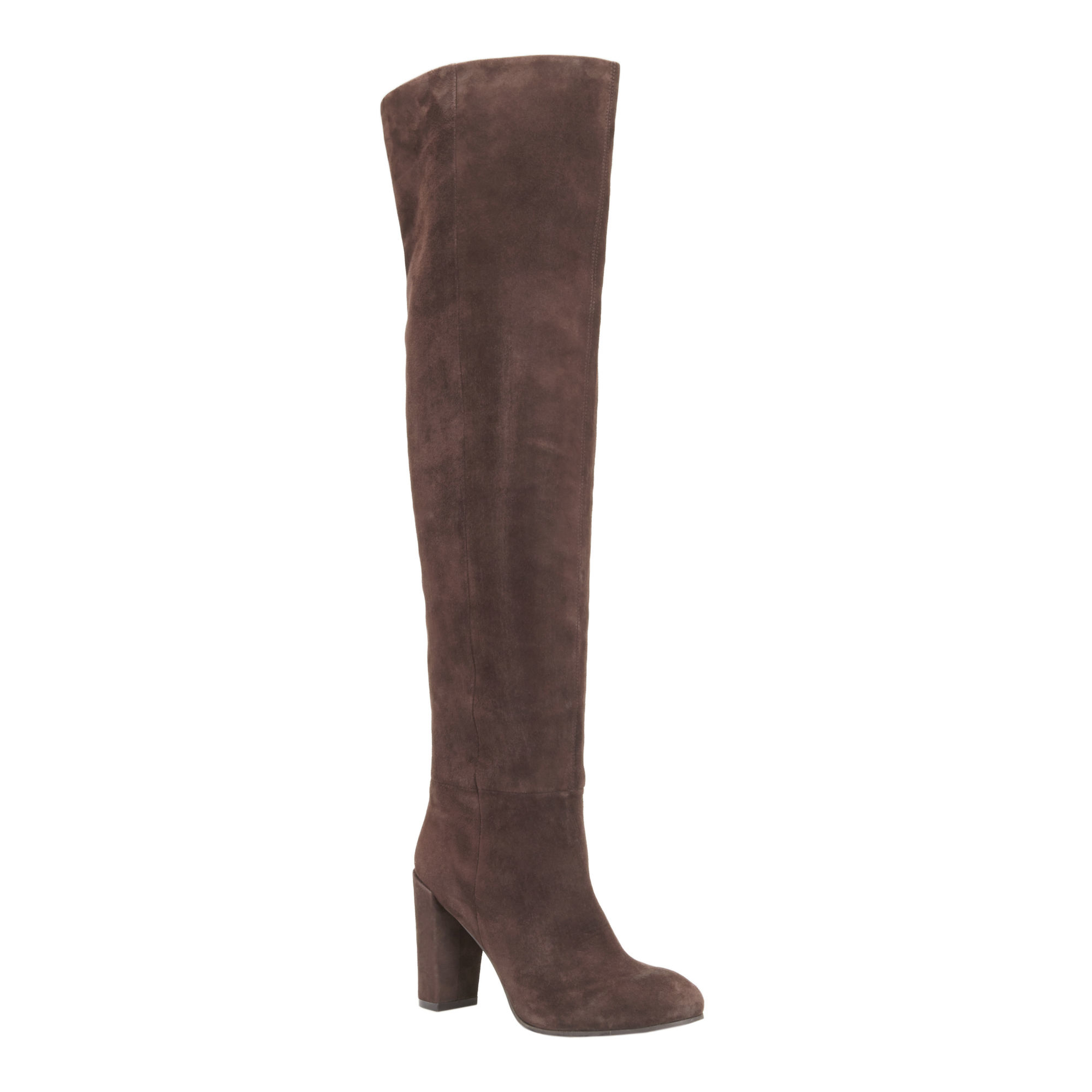 Lyst - Nine West Snowfall Over The Knee Boots in Brown
