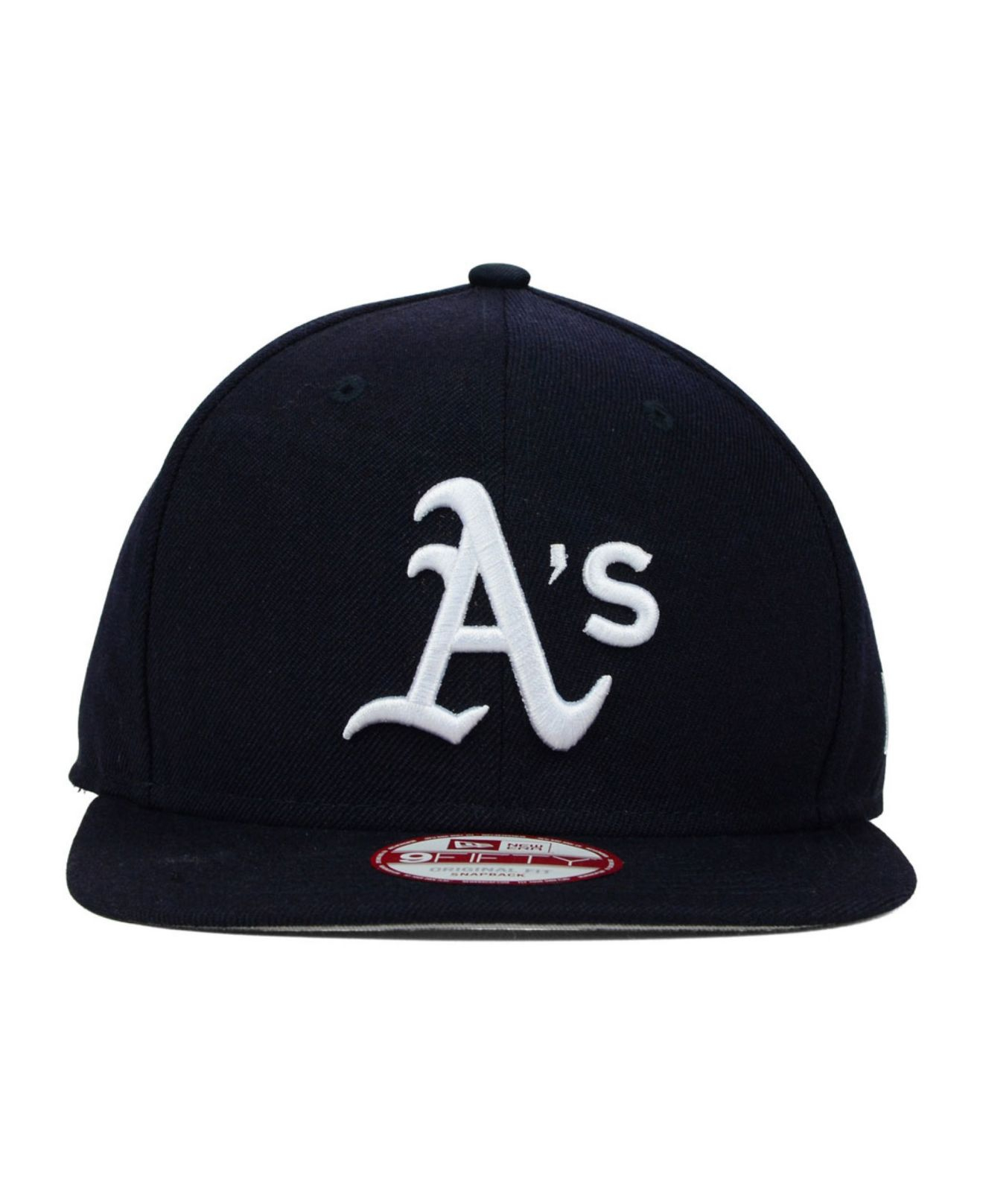 New era Oakland Athletics Twisted Original Fit 9Fifty Snapback Cap in Blue for Men (Navy) Lyst