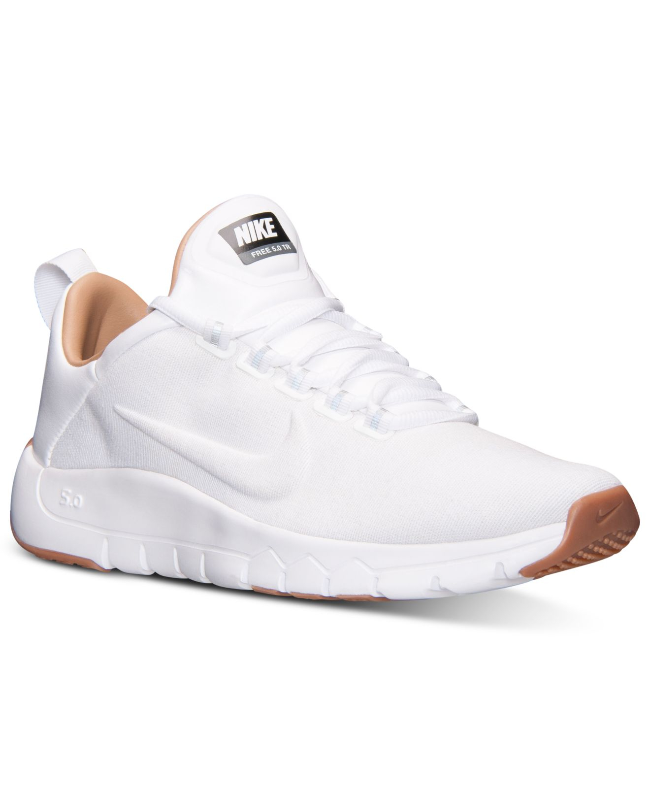 white nike free trainer 5.0
