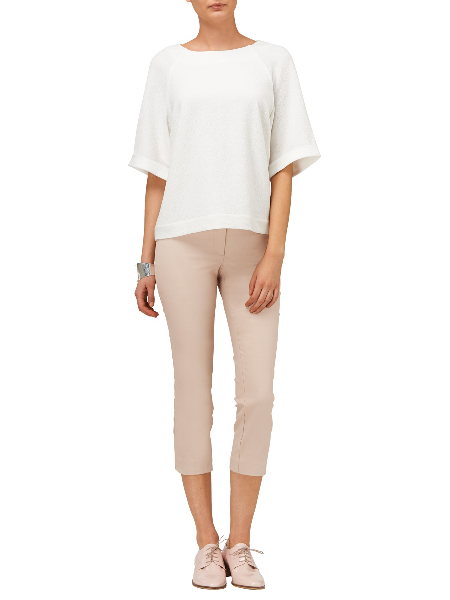 Phase Eight Cotton Betty Crop Trousers 