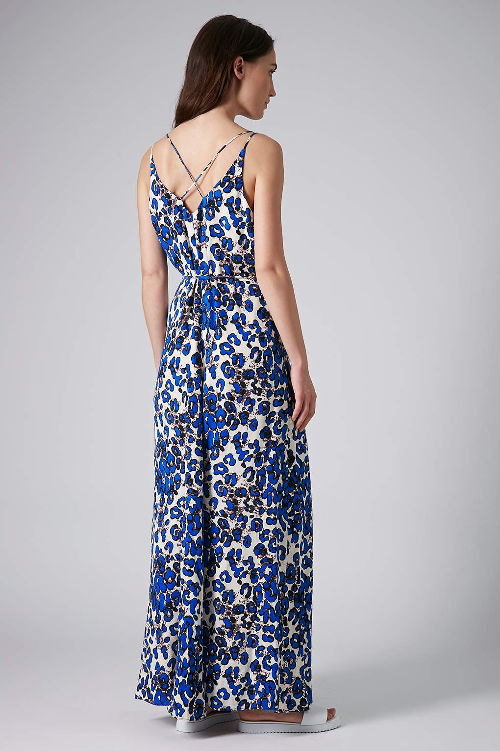 giraffe print dress topshop