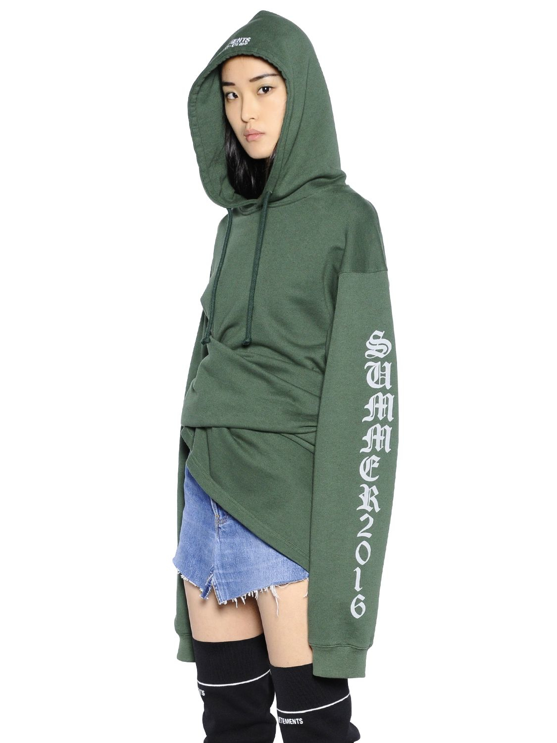 vetements women's hoodie