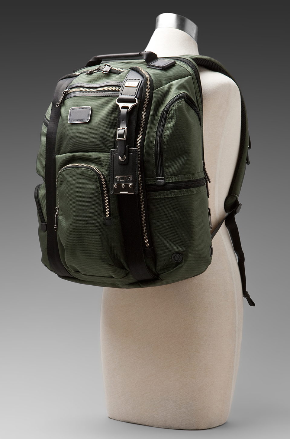 Tumi Alpha Bravo Ballistic Nylon Knox Backpack in Green Lyst