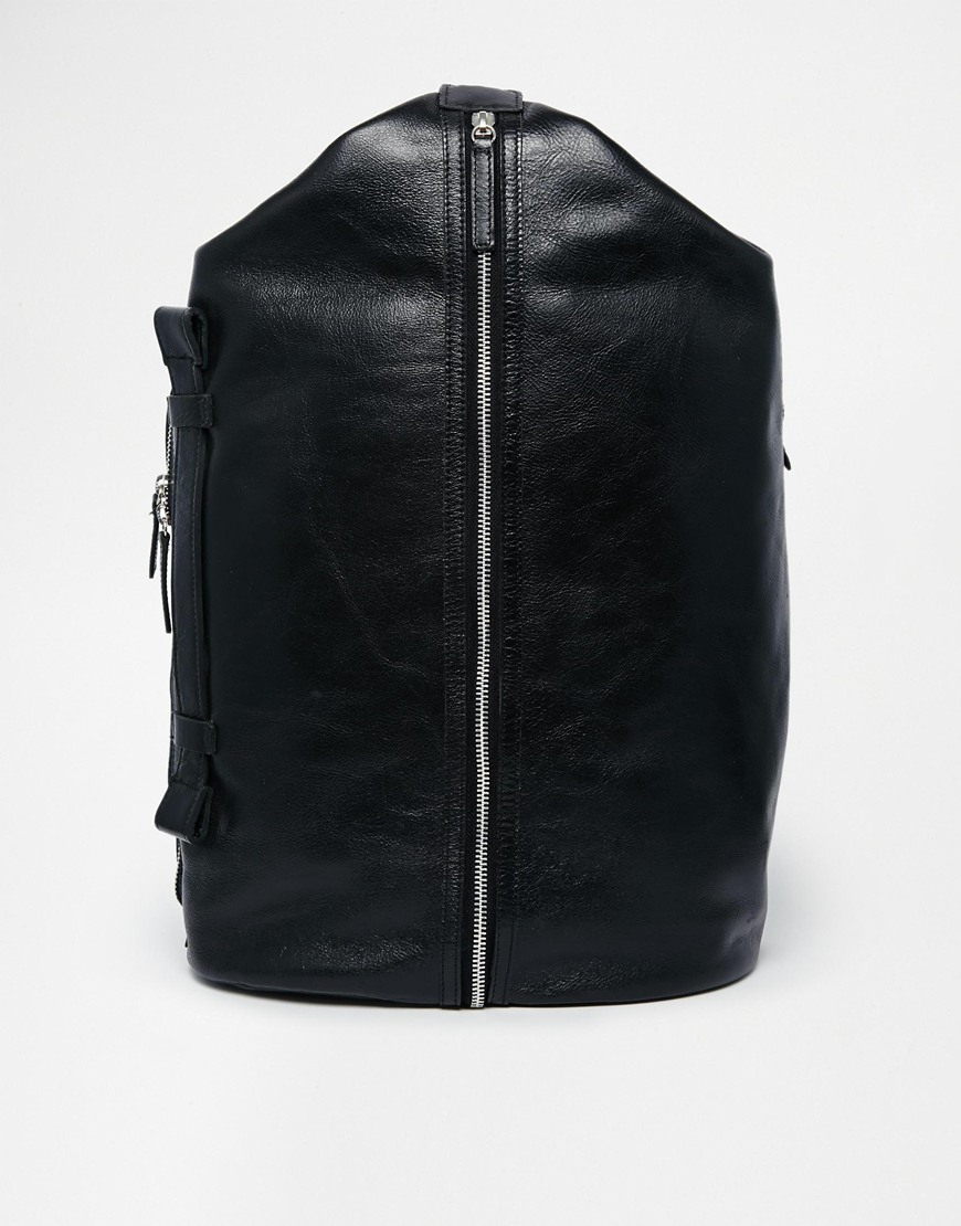 Royal Republiq Supreme Leather Backpack in Black for Men - Lyst