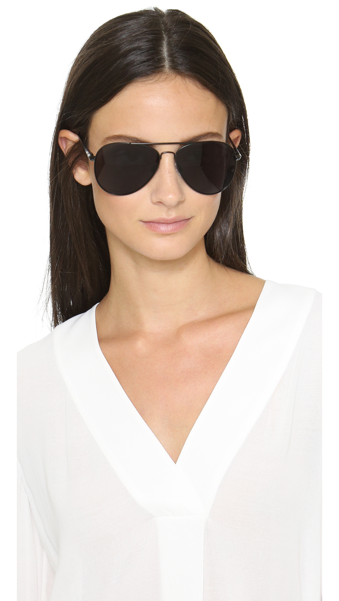 le specs drop top aviator sunglasses